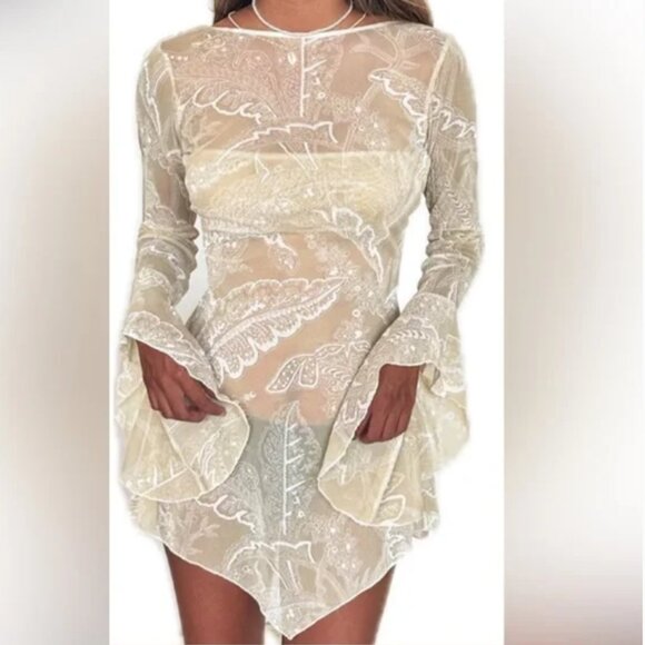 NWT Her Pony The Label Lunar Backless Pixie Dress - Picture 1 of 6